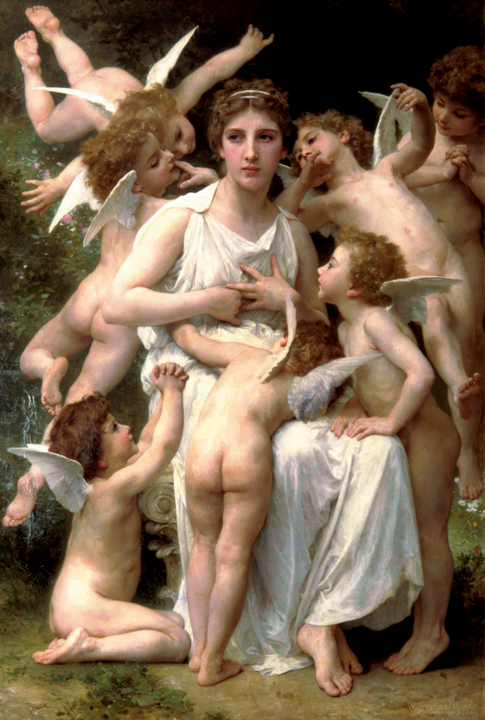 阿道夫·布格罗 Adolphe Bouguereau —— 突袭